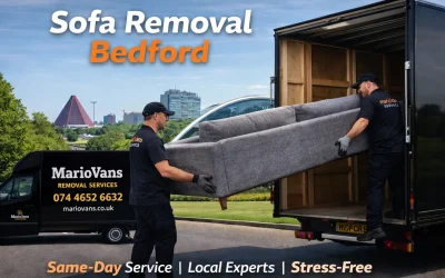 Sofa Removal Bedford – Fast, Reliable Same-Day Collection