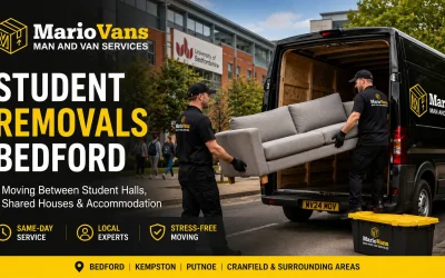 Student Removals Bedford: Moving Between Halls, Shared Houses & Accommodation